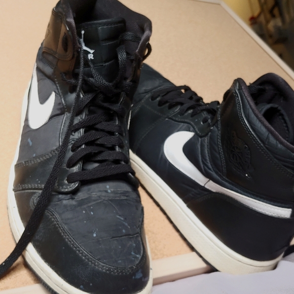 Jordan 1's High Strap S:11.5 Black - Picture 1 of 4